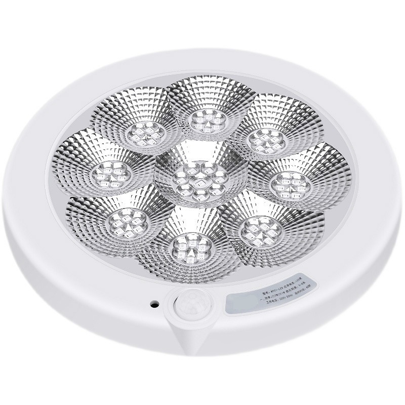 led吸顶灯声光控声控楼梯过道车库走廊智能人体红外线应急感应灯