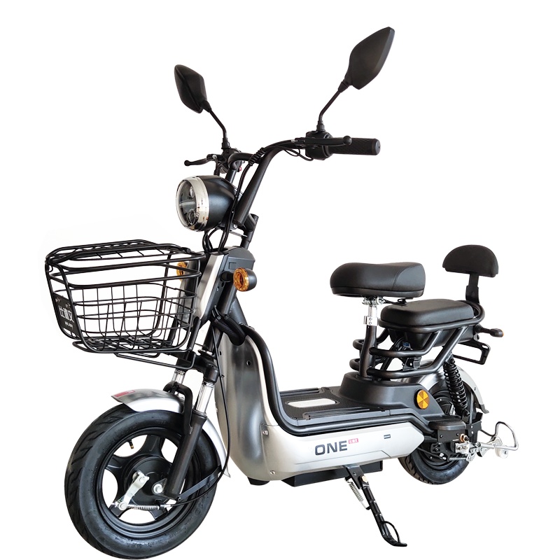 比德文轻便电动摩托车长续航电动车48V20A电瓶车男助力车双人新款