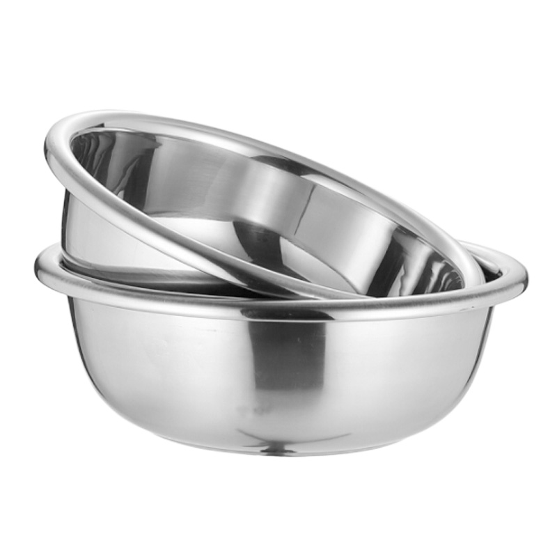 企购优品38CM(熟/生 字样请备注)不锈钢洗菜 料理盆 (5个起发)