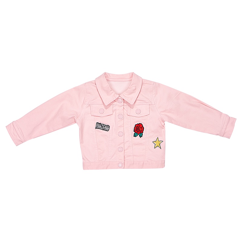 姿坊外套童装中小童春季儿童时髦洋气休闲上衣