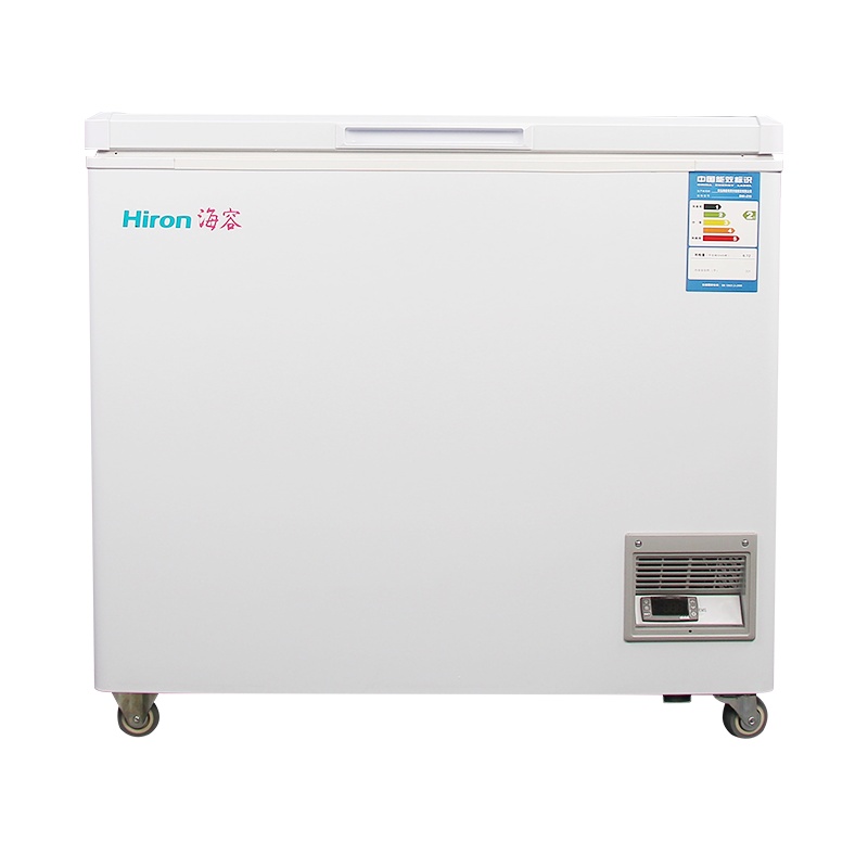 海容（hiron）冰柜商用 卧式冷冻柜 -40℃超低温冷柜急冻家用小冰柜深冷柜海鲜柜肉柜215升 DW-215顶开门