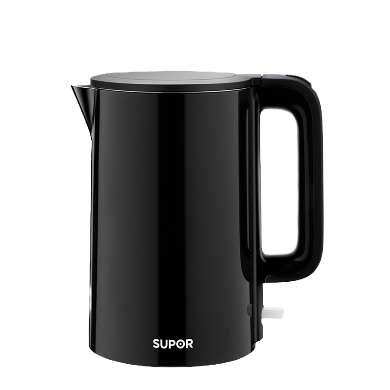 苏泊尔(SUPOR) SW-15T716 电水壶1.5L大容量 家用无缝内胆 保温烫 一键开盖 自动断电不锈钢内胆烧水壶