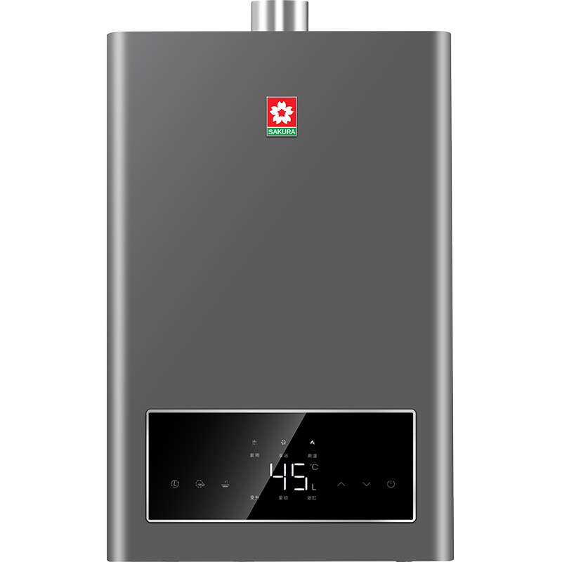 樱花(SAKURA)燃气热水器13升带记忆合金 三档变升 无氧铜水箱JSQ25-PSY505(天然气)