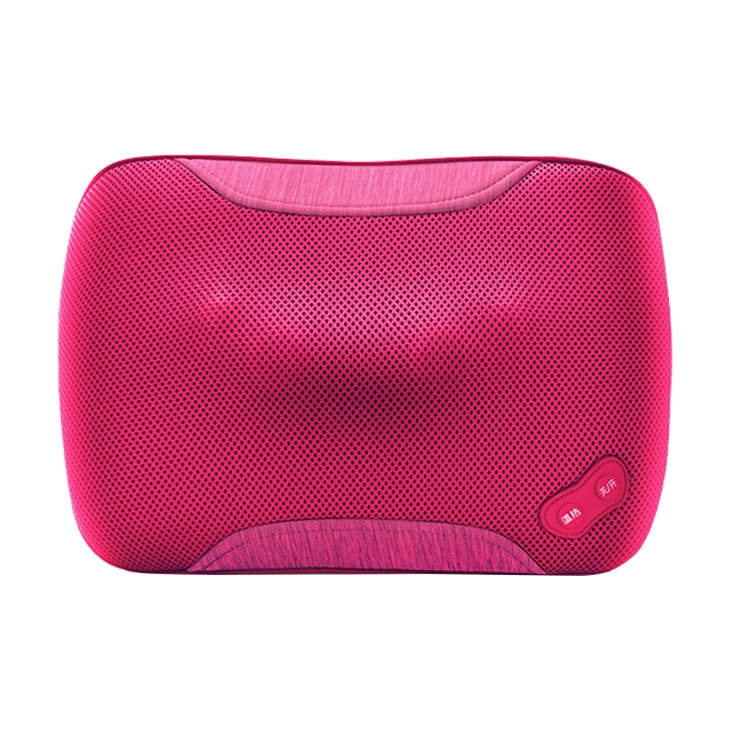 松下(Panasonic)颈椎按摩器家用颈部腰部肩部多功能肩颈按摩枕EW-DA60 玫红色