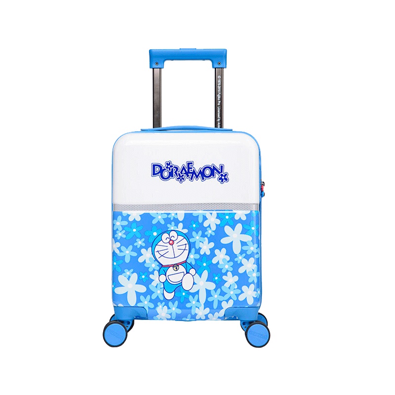 苏宁极物 哆啦A梦童趣PC儿童旅行箱万向轮拉杆箱行李箱登机箱