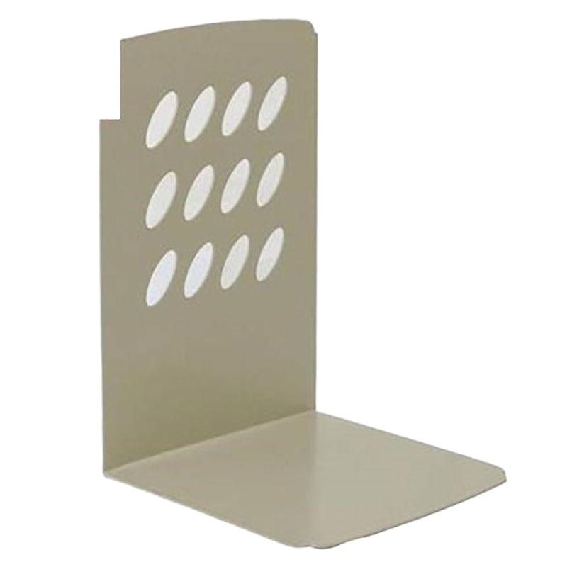 得力铁书立白金属书立书挡书架书夹 9276 10个装