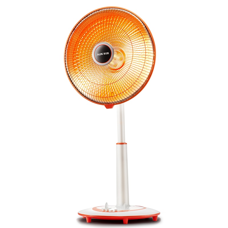 奥克斯(AUX)小太阳取暖器烤火炉电暖器家用卧室宿舍取热器小型台式烤火省电节能摇头升降电暖炉 NSB-100A