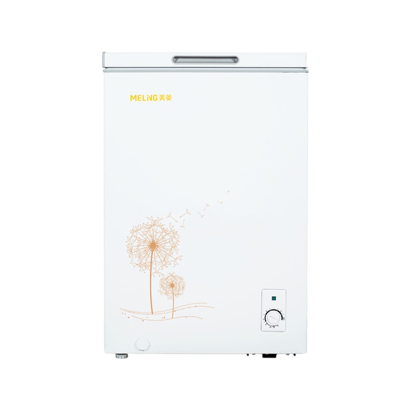 美菱(MELING) 100升 卧式冷柜 小型一级能效家用商用小冰柜 迷你冷藏柜顶开门冰柜BC/BD-100DTS