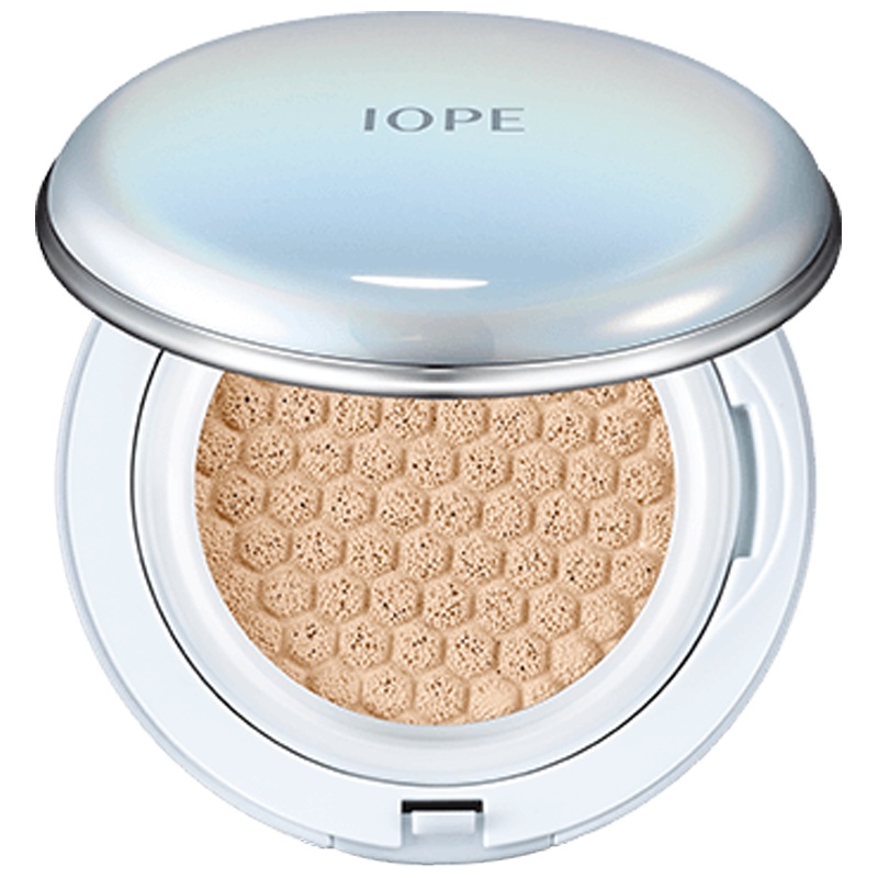 [深度遮瑕]亦博(IOPE)晶钻幻彩气垫粉底液 遮瑕23 15g*2 匀净肤色