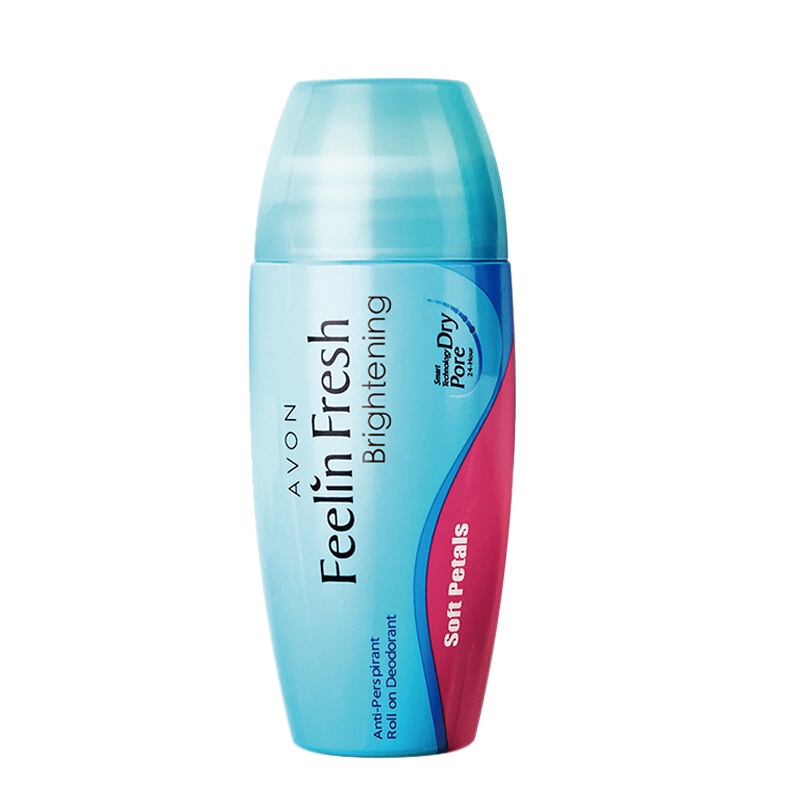 雅芳爽身香体露浪漫白玫瑰香40ml男女士腋下清爽