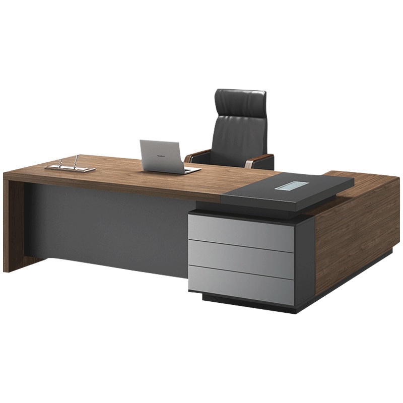 质凡办公家具老板桌总裁桌大班台办公桌经理桌