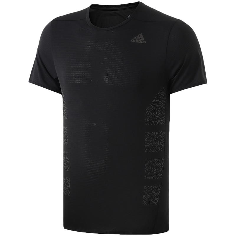 阿迪达斯男服短袖T恤跑步健身休闲运动服CG1130