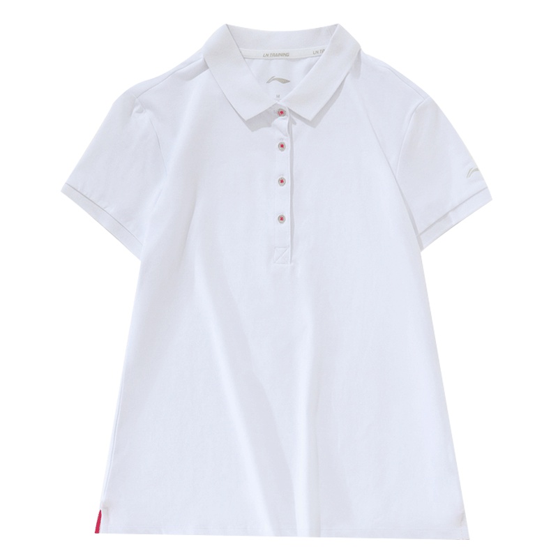李宁 运动时尚系列 女款短袖POLO衫APLN128