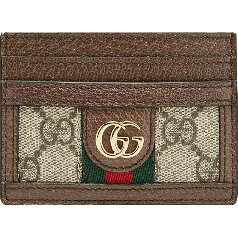 GUCCI 古驰 男士Ophidia系列 高级人造帆布卡包卡夹 523159 96IWG