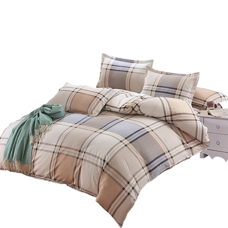 紫韵 “布拉德”床饰套件(格)ZY-SK826