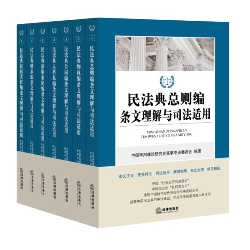 民法典2020年版 民法典总则编条文理解与司法适用 9787519745622