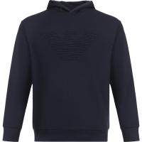 EMPORIO ARMANI 阿玛尼 男款棉质连帽卫衣运动衫 6G1MB6 1J36Z