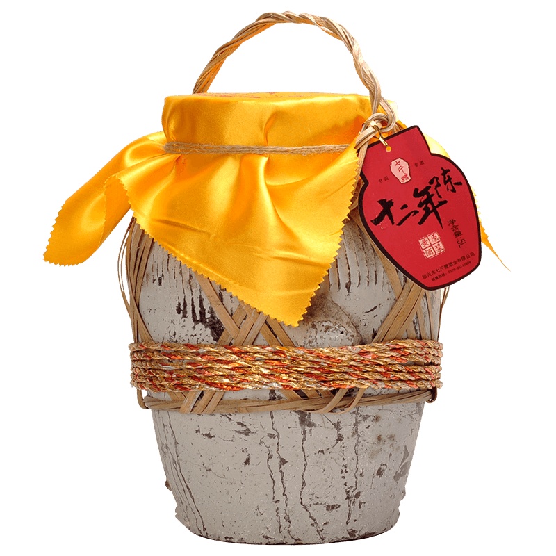 七斤嫂 绍兴黄酒正宗十二年陈手工太雕酒味原酒5L*2坛