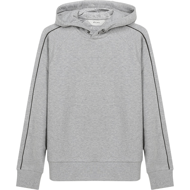 Z ZEGNA 杰尼亚 男士 棉质连帽长袖卫衣运动衫 VW458 ZZ853