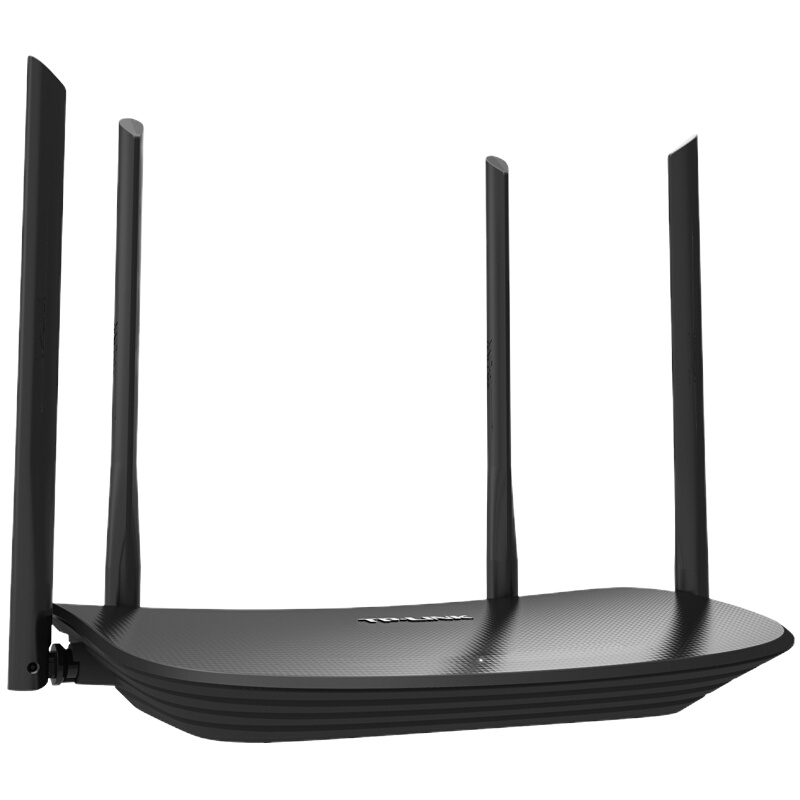 TP-LINK双千兆路由器 无线家用穿墙AC1200 5G双频wifi WDR5620千兆版黑色