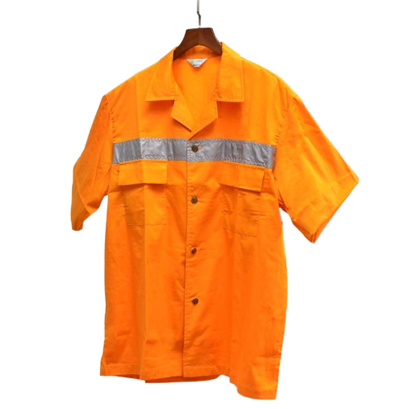 黄短袖 工作服