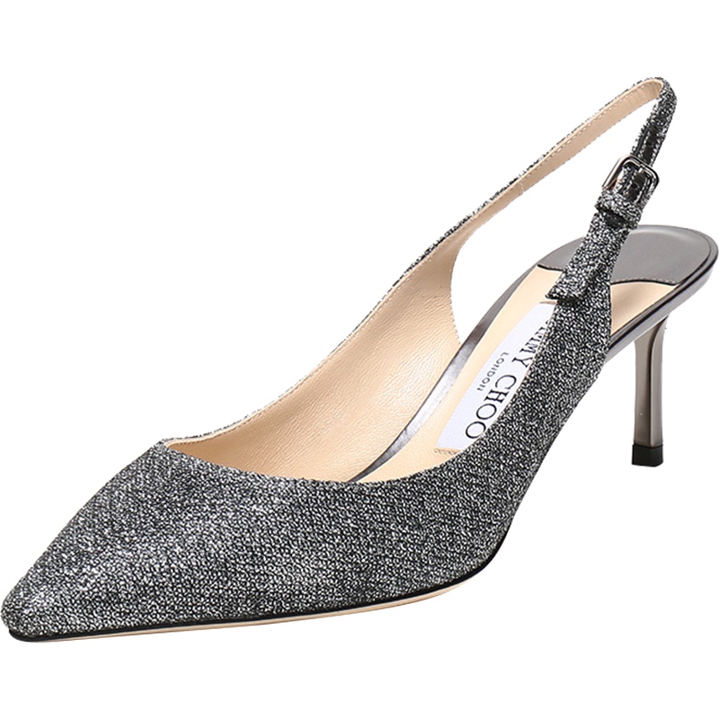 Jimmy Choo 周仰杰 女士闪光面料尖头高跟鞋 ERIN 60 LAG 247