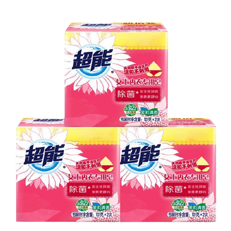 WQMD超能内衣专用皂101g*2块*3组