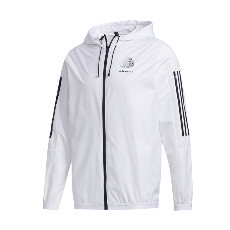 Adidas/阿迪达斯 男子运动休闲连帽夹克外套 GK5869