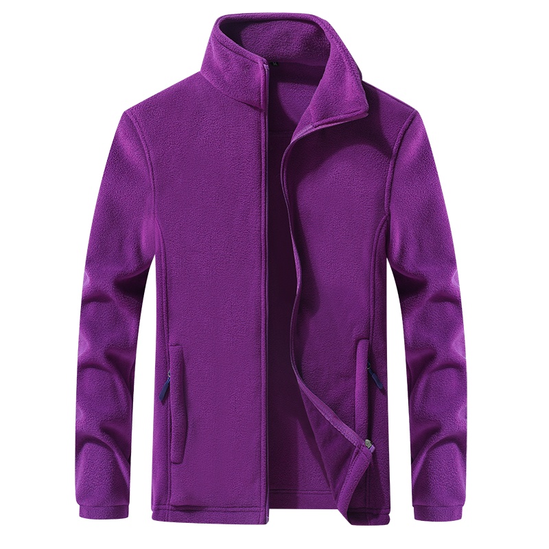 [直营]木林森(MULINSEN)抓绒衣男摇粒绒外套女秋冬加绒加厚双面绒开衫户外冲锋衣内胆