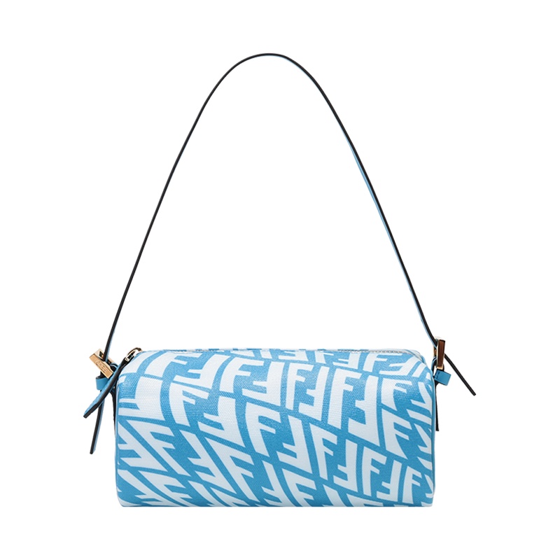 FENDI 女士 釉光帆布手提单肩包腋下包迷你款 8BS050 AFL1