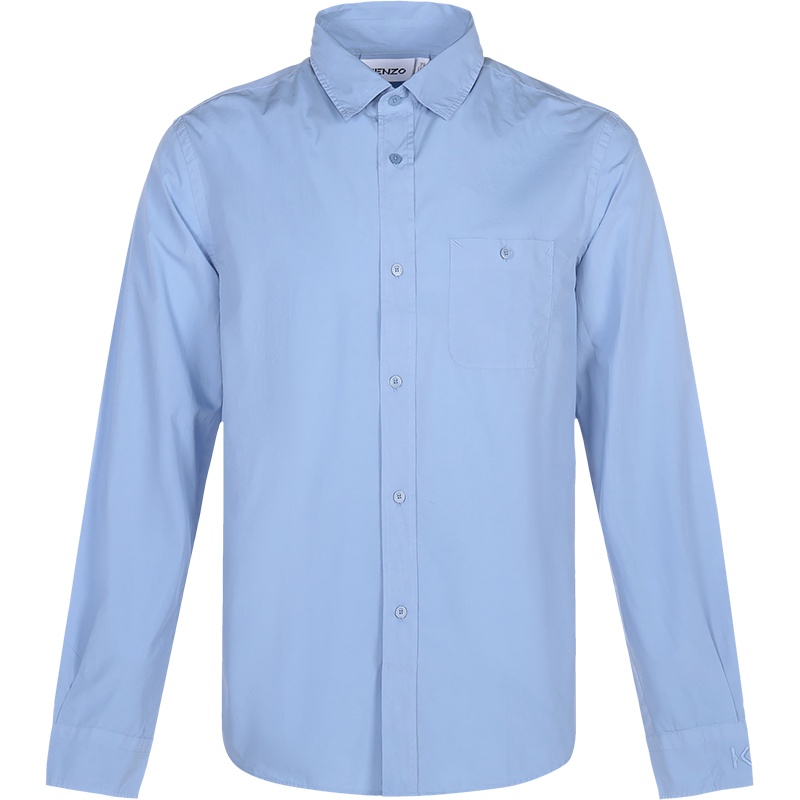 KENZO 高田贤三 男士 棉质长袖衬衫 FB5 5CH401 1LA