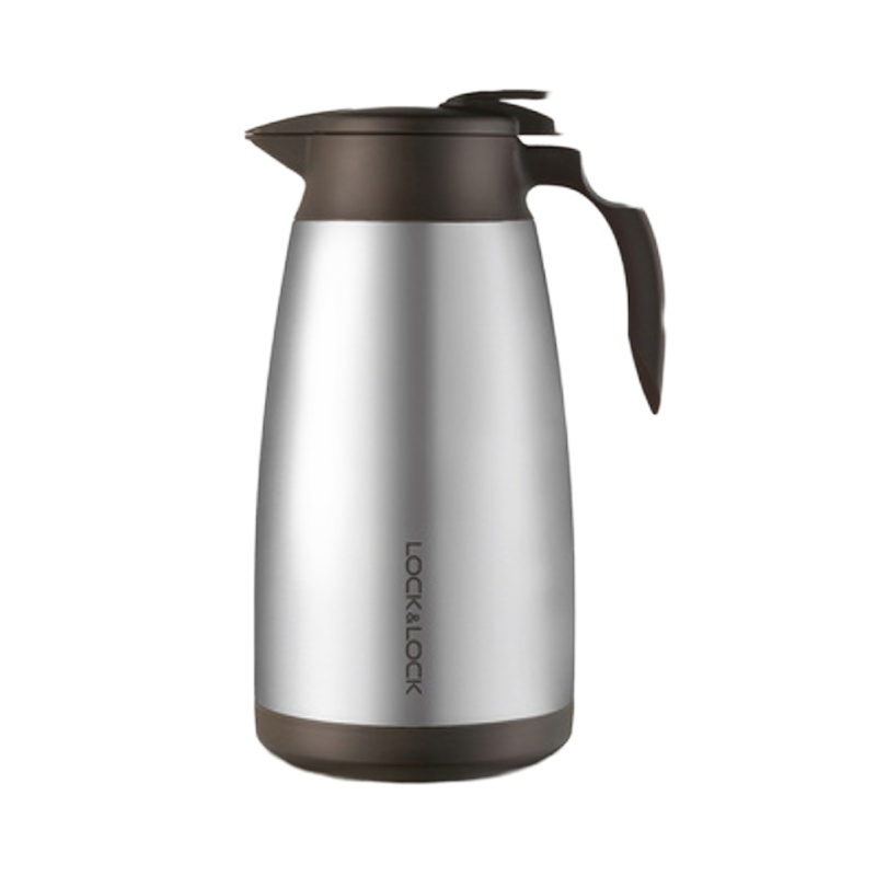 乐扣乐扣(Lock&Lock)雅致咖啡壶LHC1434不锈钢保温壶1.9L长效保温大口径保温壶