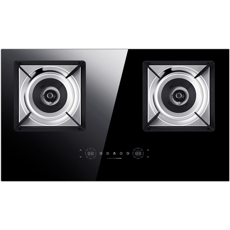 欢呼好太太 一级能效 4.8KW智能全触控制燃气灶 4.8KW聚火精控 JZT-B 天然气 触控式灶具煤气灶双灶嵌入式