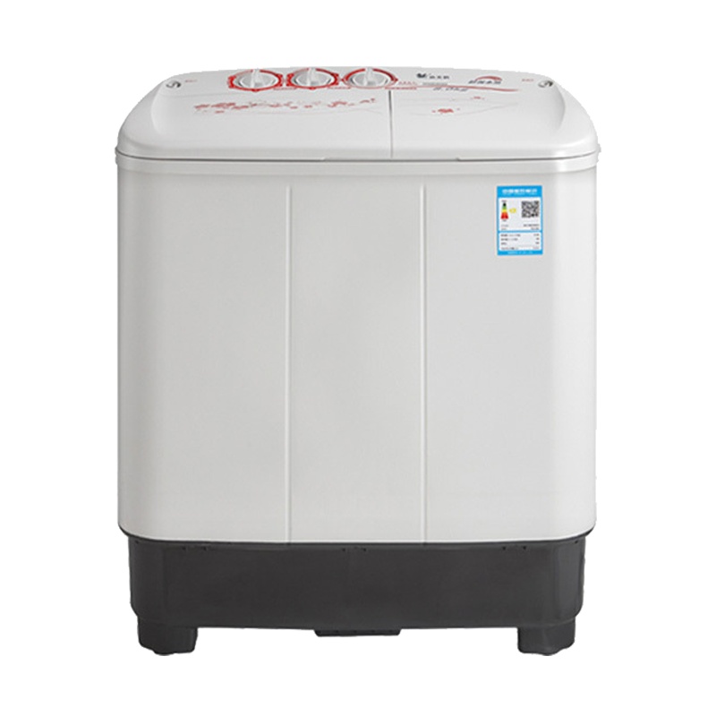 小天鹅(LittleSwan)8公斤KG双桶 双缸 半自动洗脱分离洗衣机脱水机 家用 灰白色 TP80VDS08