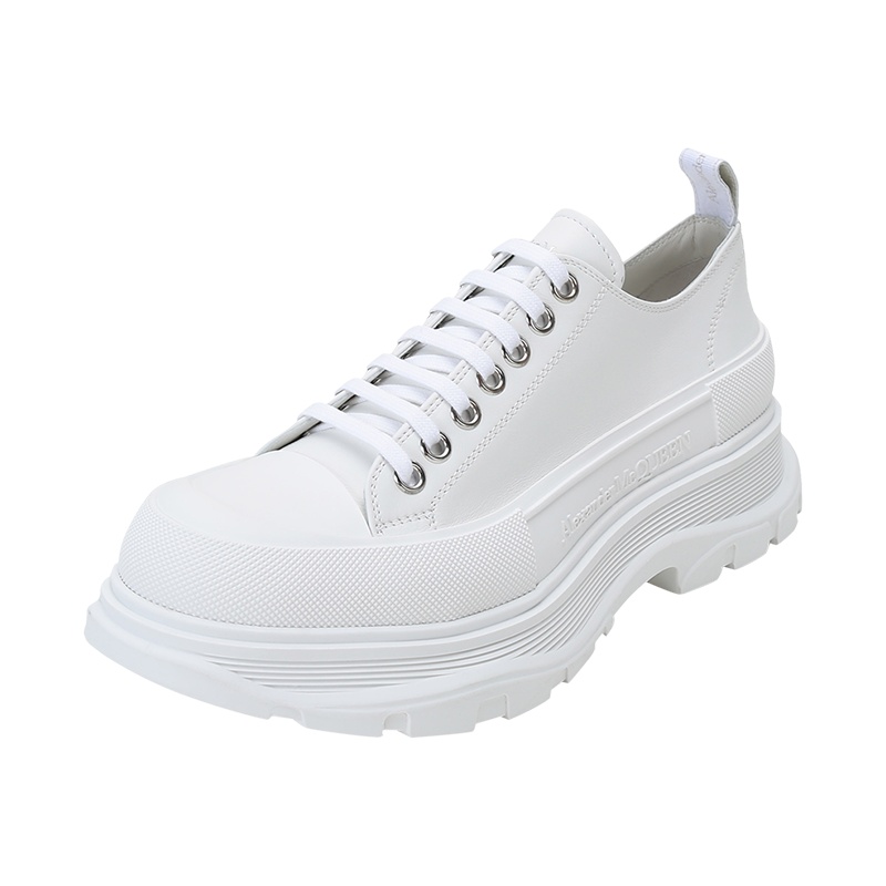 ALEXANDER MCQUEEN 亚历山大·麦昆 男士 皮革系带厚底休闲运动鞋627225 WHZ62