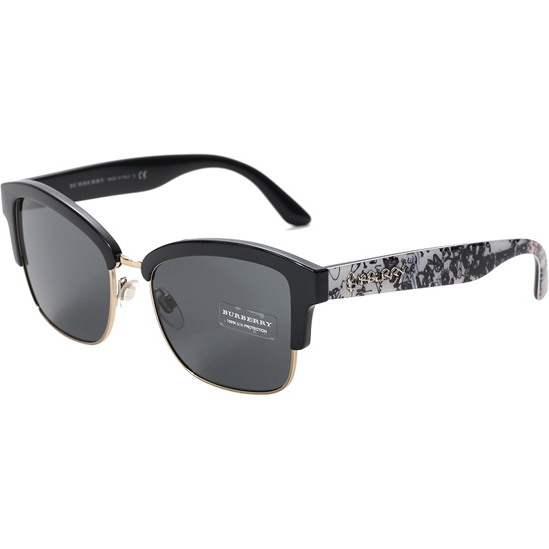 BURBERRY 博柏利/巴宝莉 女款塑料太阳镜眼镜 0BE4265