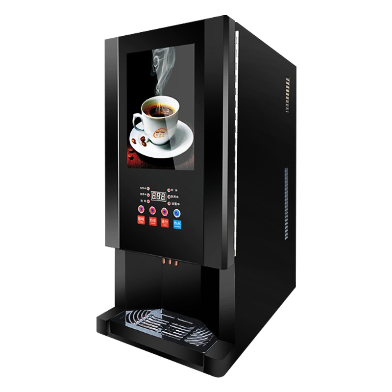 埃利斯(AILISI)高端家用商用型咖啡机 自助餐办公室 全自动一体式 一键制作多功能咖啡机F201S