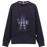 MONCLER 盟可睐 男士 棉质加绒款圆领长袖卫衣运动衫 F2 097 8G70800 80451