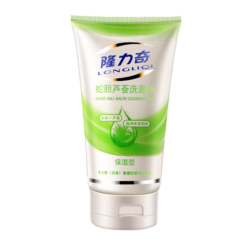 隆力奇 蛇胆芦荟洗面奶(保湿型)200g(单位:瓶)