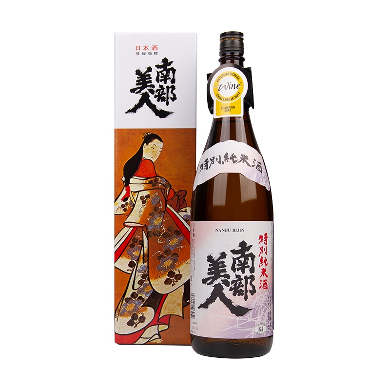 南部美人特别纯米酒1.8L日本原装进口纯米清酒发酵酒