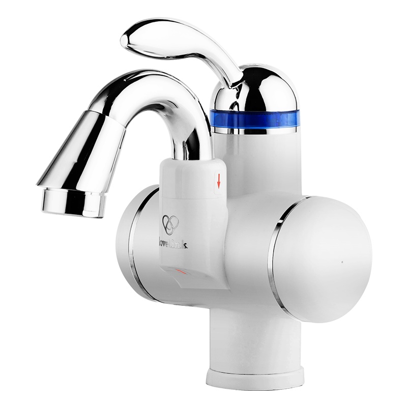 热恋(LoveLink)电热水龙头 FDL-H1X3小弯(下进水)+ 漏电保护插头 卫浴面盆 冷热两用小厨宝 速热即热式