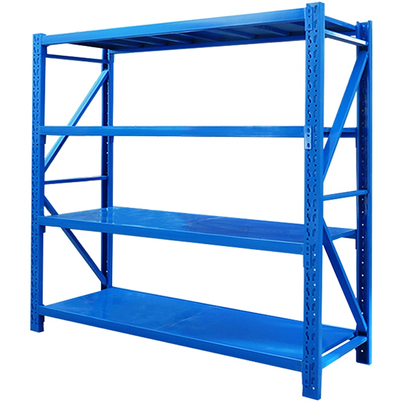 创世人 仓库货架置物架多层货架仓储藏室货架展示架自由组合家用轻铁架子1200*400*1800mm