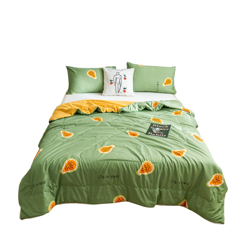 凯诗风尚(CHARSON) 夏凉被 水洗棉薄被空调被小清新夏季双人被子单人宿舍薄被子夏凉被子被芯 1.5M1.8M2M床