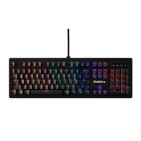 联想ThinkPad(thinkplus)办公游戏机械有线键盘(104键混光青轴)TK230