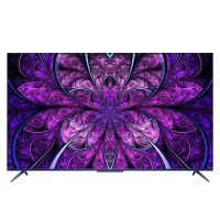 TCL 65英寸液晶平板电视机 4K超高清 原色高色域 超薄金属机身 全面屏 智慧屏 人工智能 教育电视 65N6