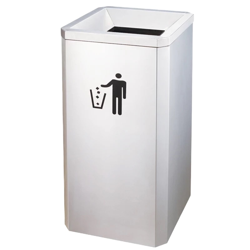 鑫缇乐 不锈钢分类垃圾桶 机场地铁高铁站专用果皮箱 可定制L360*W360*H760mm