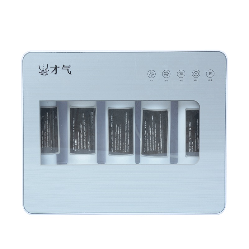 才气净水器家用直饮自来水过滤器厨房五级除垢台式超滤前置净水机