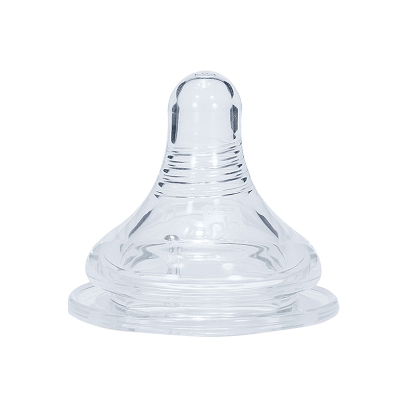 好孩子gb母乳实感宽口径奶嘴-慢流量(S孔) 适合0-3个月宝宝 2只装 宽口径奶瓶可用