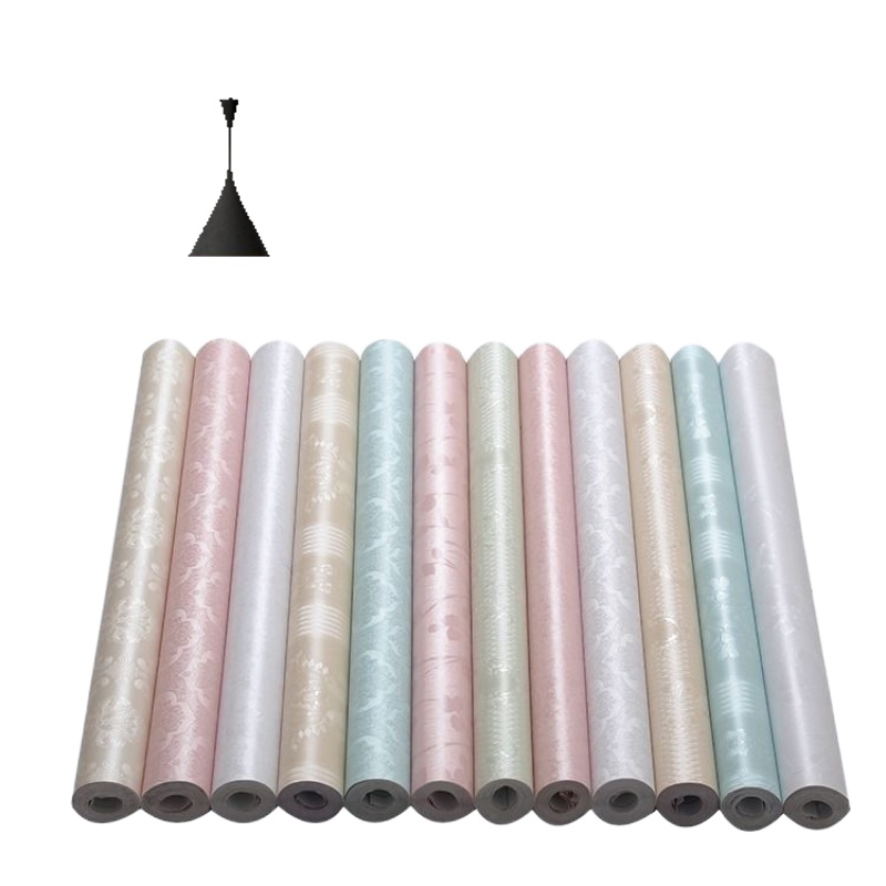 银波浪 [推荐]加厚1米*60厘米 [可发货]10米pvc墙纸自粘卧室客厅墙贴背景墙家具翻新宿舍壁纸