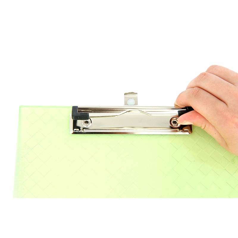 晨光(M&G)ADM94512办公文具板夹A4竖式透明夹板 塑料加厚写字板垫板 单个装